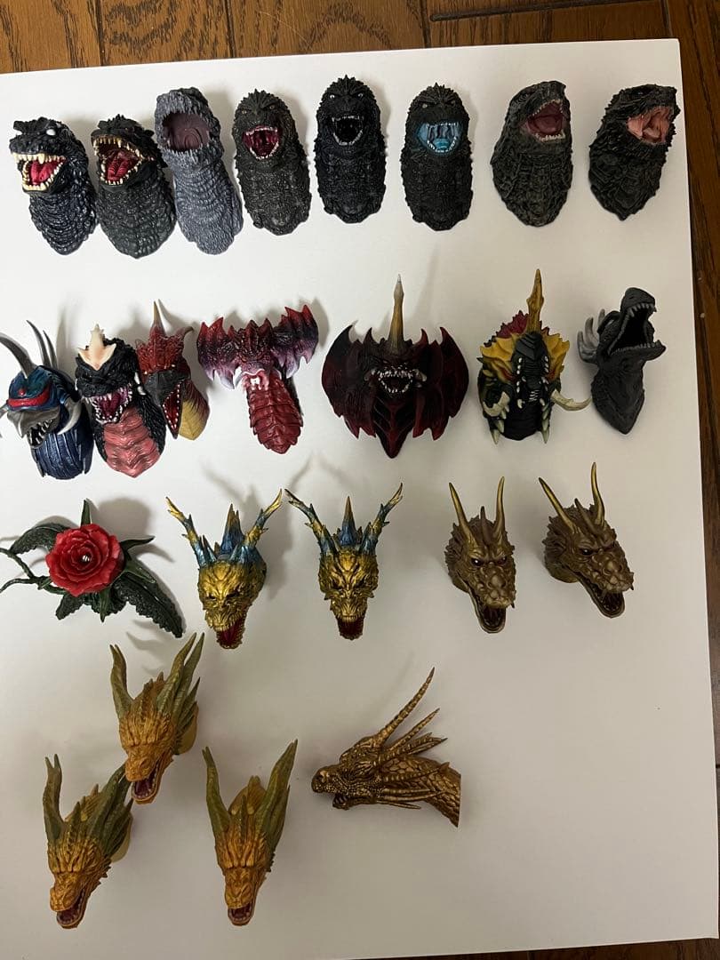 一番くじ ゴジラ モンスターヘッドマグネット まとめ売り