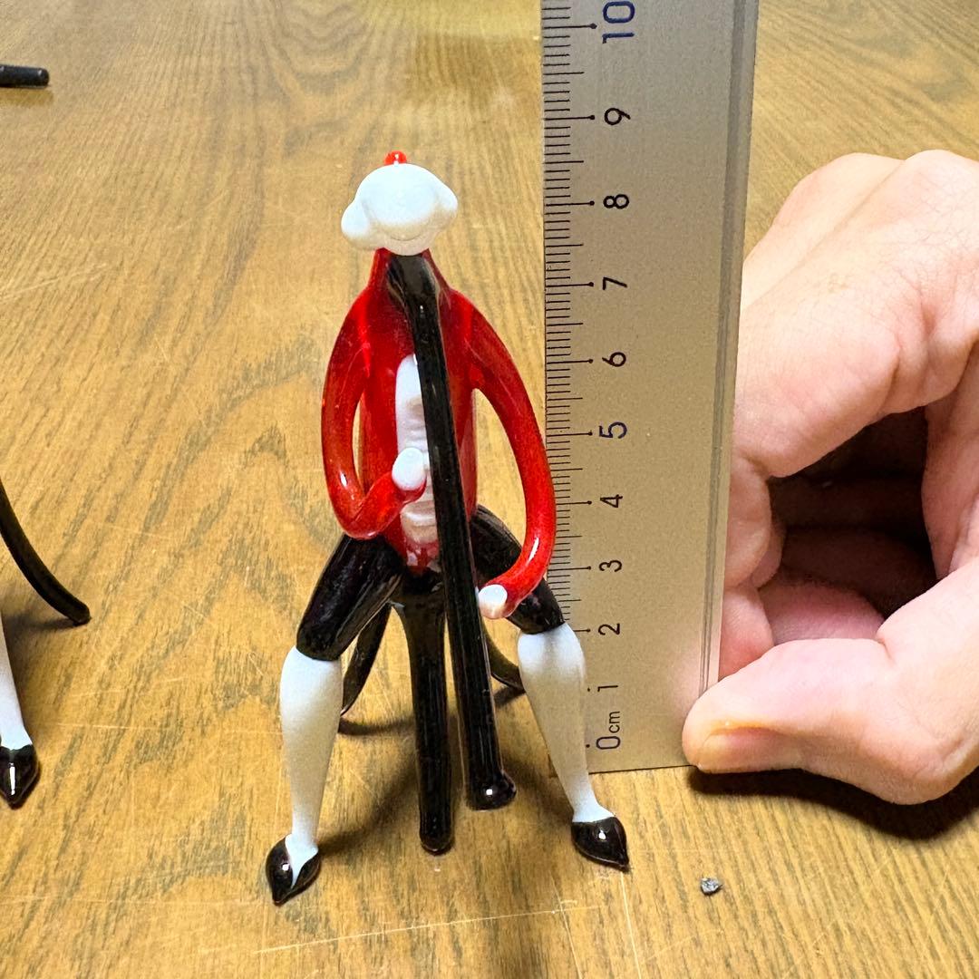 一点モノ ガラス工芸 音楽隊 オーケストラセット インテリア置物 ガラス細工