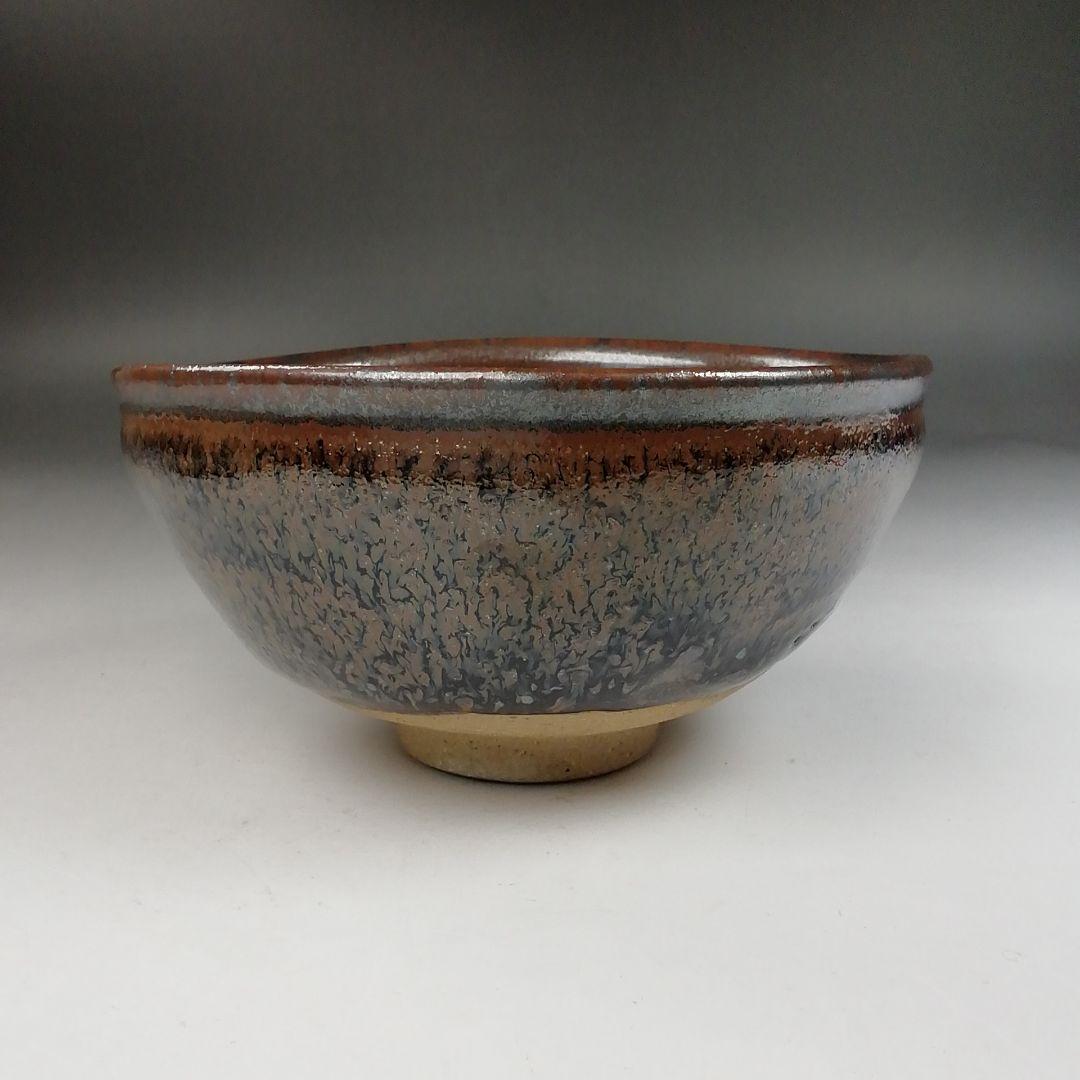 Ｗ２２３　茶碗　『古瀬戸焼』『十三代　山口小左エ門 作』　共箱　抹茶碗　茶道具