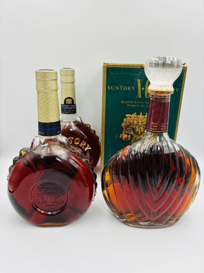 未開栓 SUNTORY サントリーXOデラックス 3本セット 700ml 40%