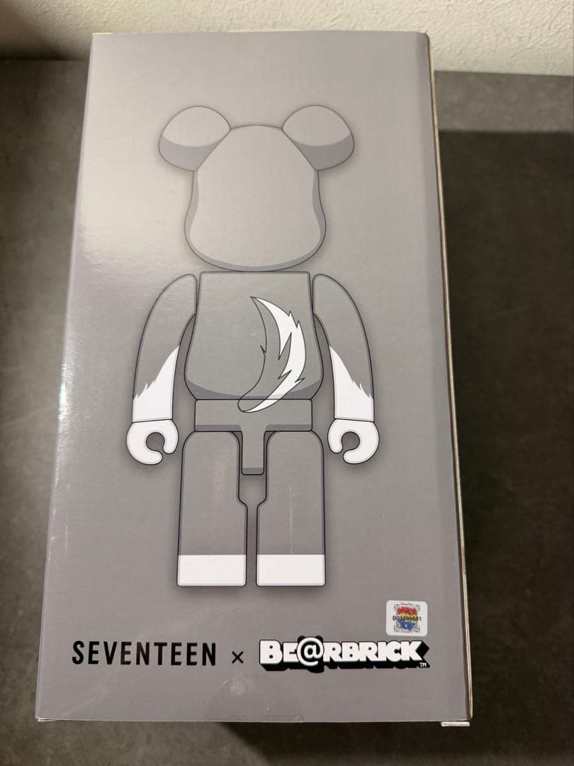 【土日限定セール】SEVENTEEN セブチ　ベアブリック　ミンギュ　400%