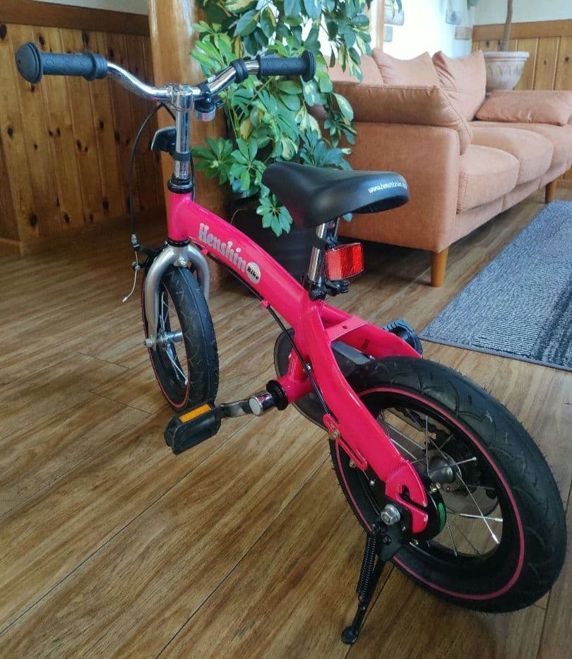 美品　HenshinBike2 12インチ 自転車タイプ ピンク 限定カラー