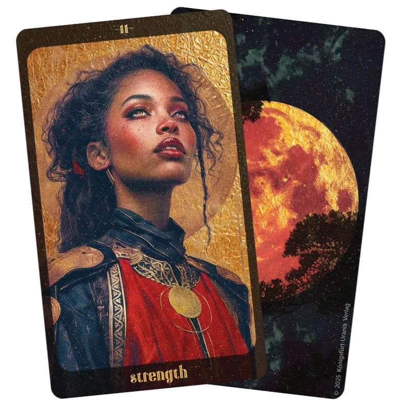 【正規品タロットカード】入手困難☪︎芸術的＆力強い色彩の月と琥珀の輝きのタロット