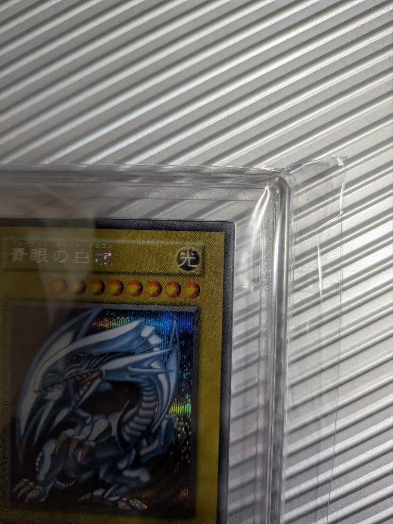 最安値【ARS10+】青眼の白龍 シクブル シークレット 海馬セット 金箔鑑定書