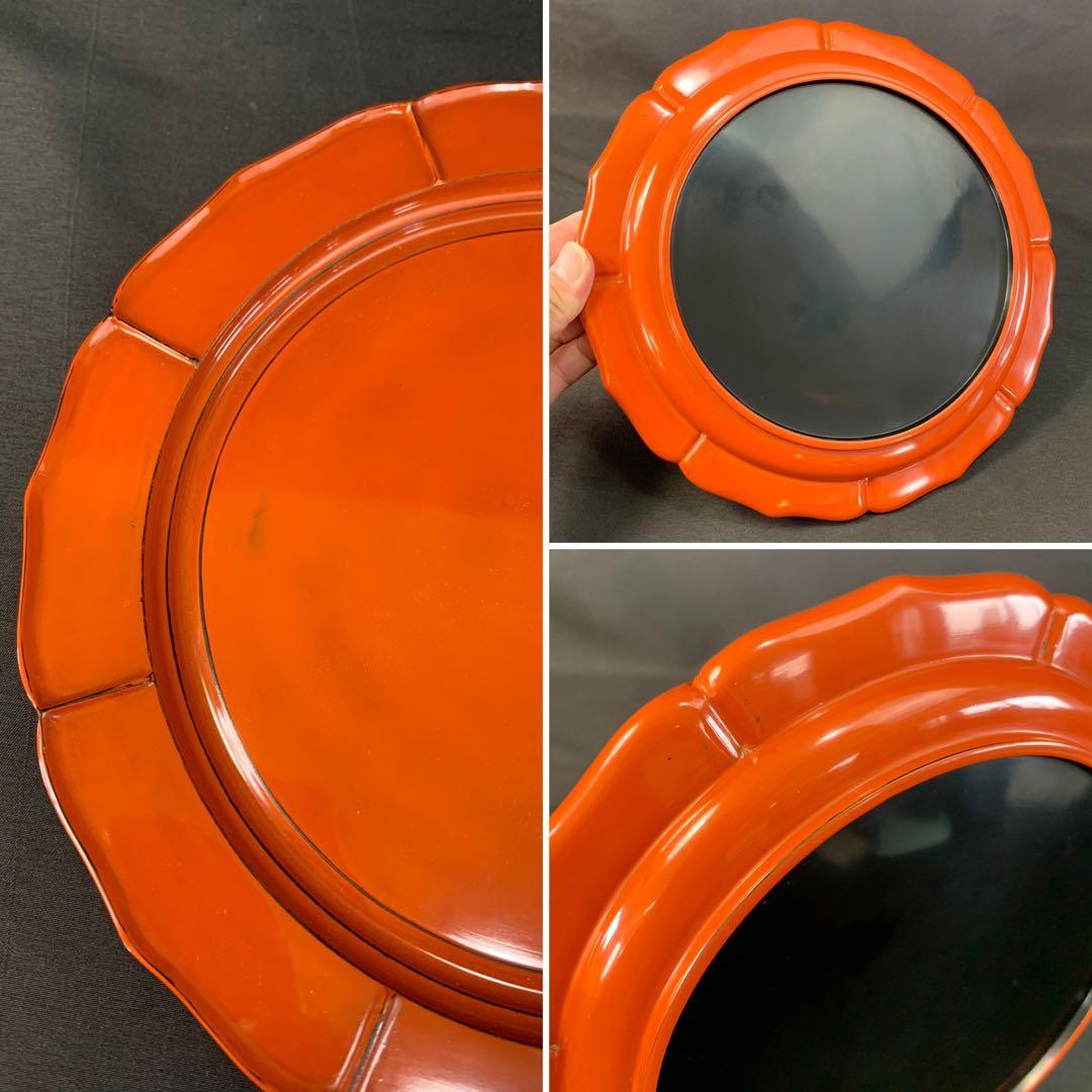 E185 送料無料　菓子器　菓子皿　漆器　茶道具　茶室　茶道　共箱