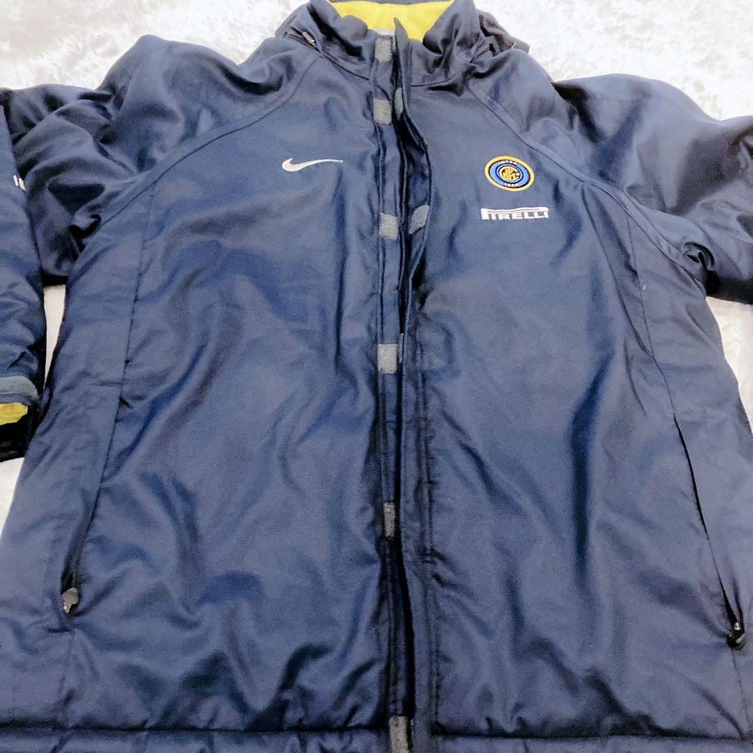 NIKE セリエA インテル ジャケット ネイビー サイズL サッカー