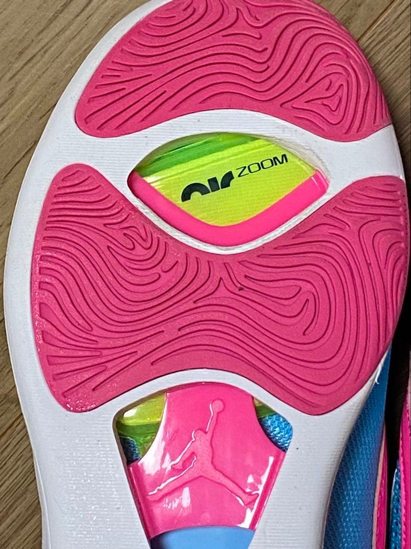 テイタム　1 バスケットボールシューズ メンズ 青/緑/ピンク/紫