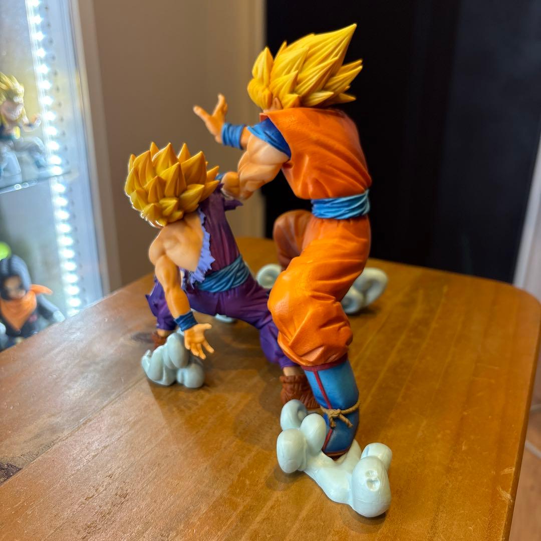 ドラゴンボール　一番くじ　A賞　親子かめはめ波 孫悟空&孫悟飯