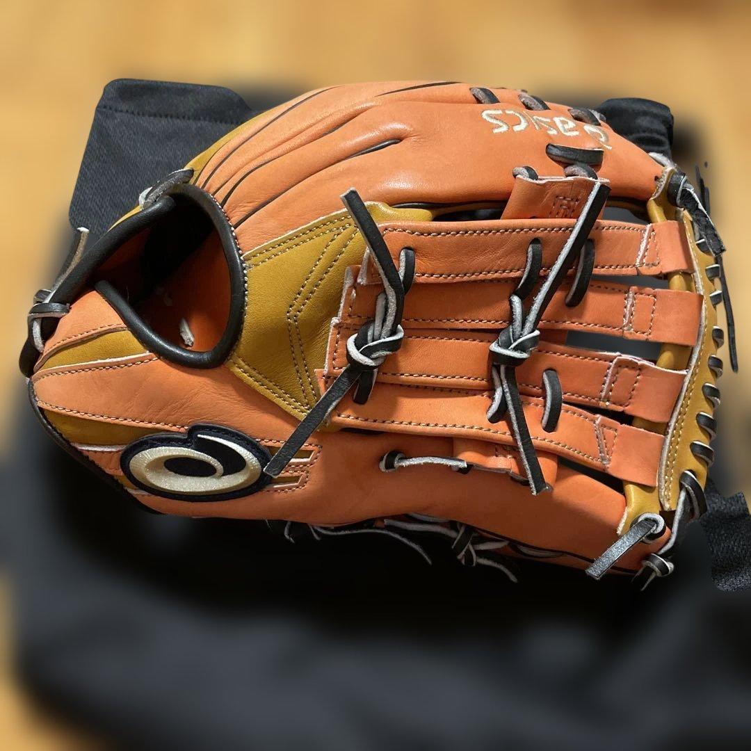 大谷翔平 世界100個限定 asics軟式レプリカ グラブ 2022 収納袋付き