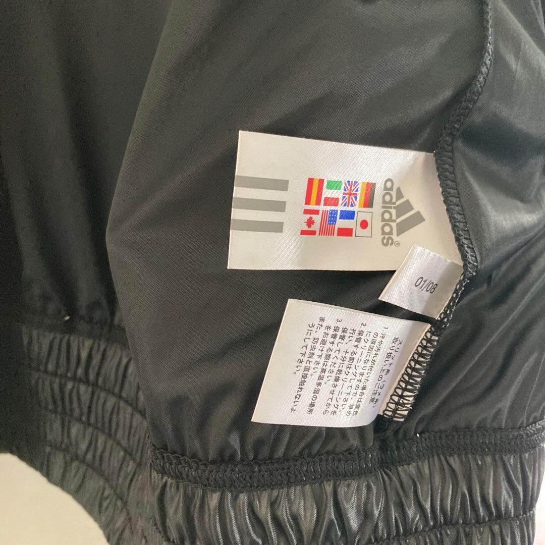 未使用品 adidas フード付きジャケット 黒　M