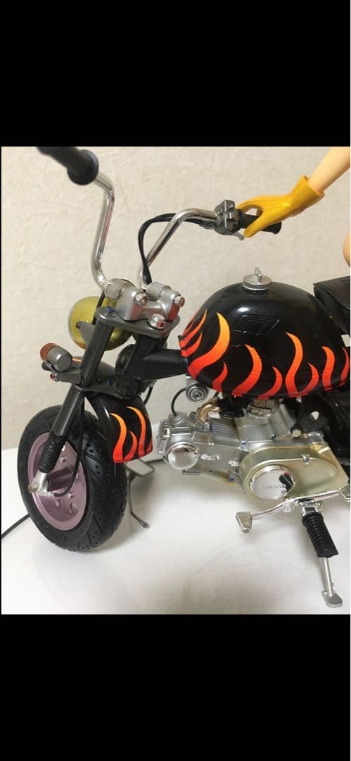 エヴァンゲリオン 葛城ミサト フィギュア ガレージキット　完成品　バイク