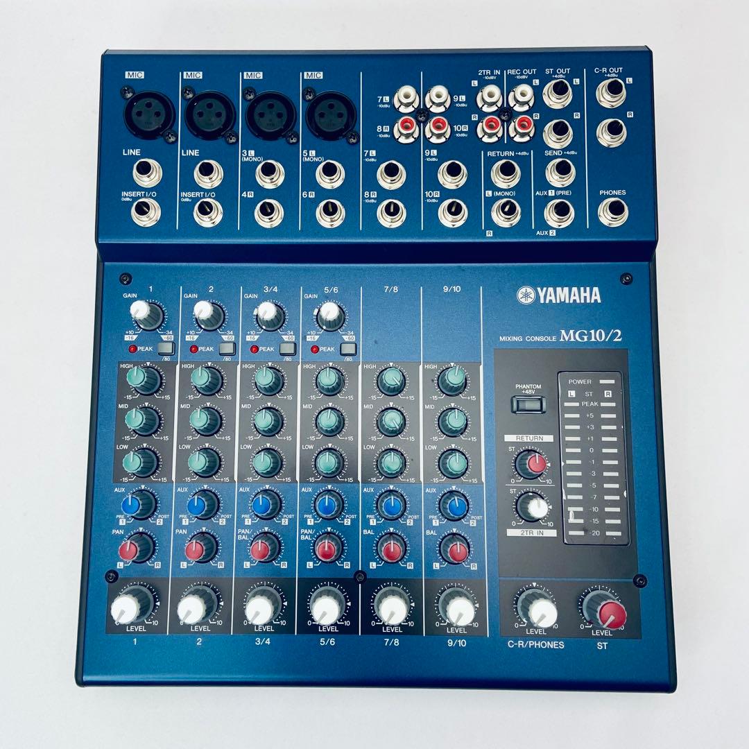 【美品・動作良好】YAMAHA MG10/2 ミキシングコンソール 電源・取説付