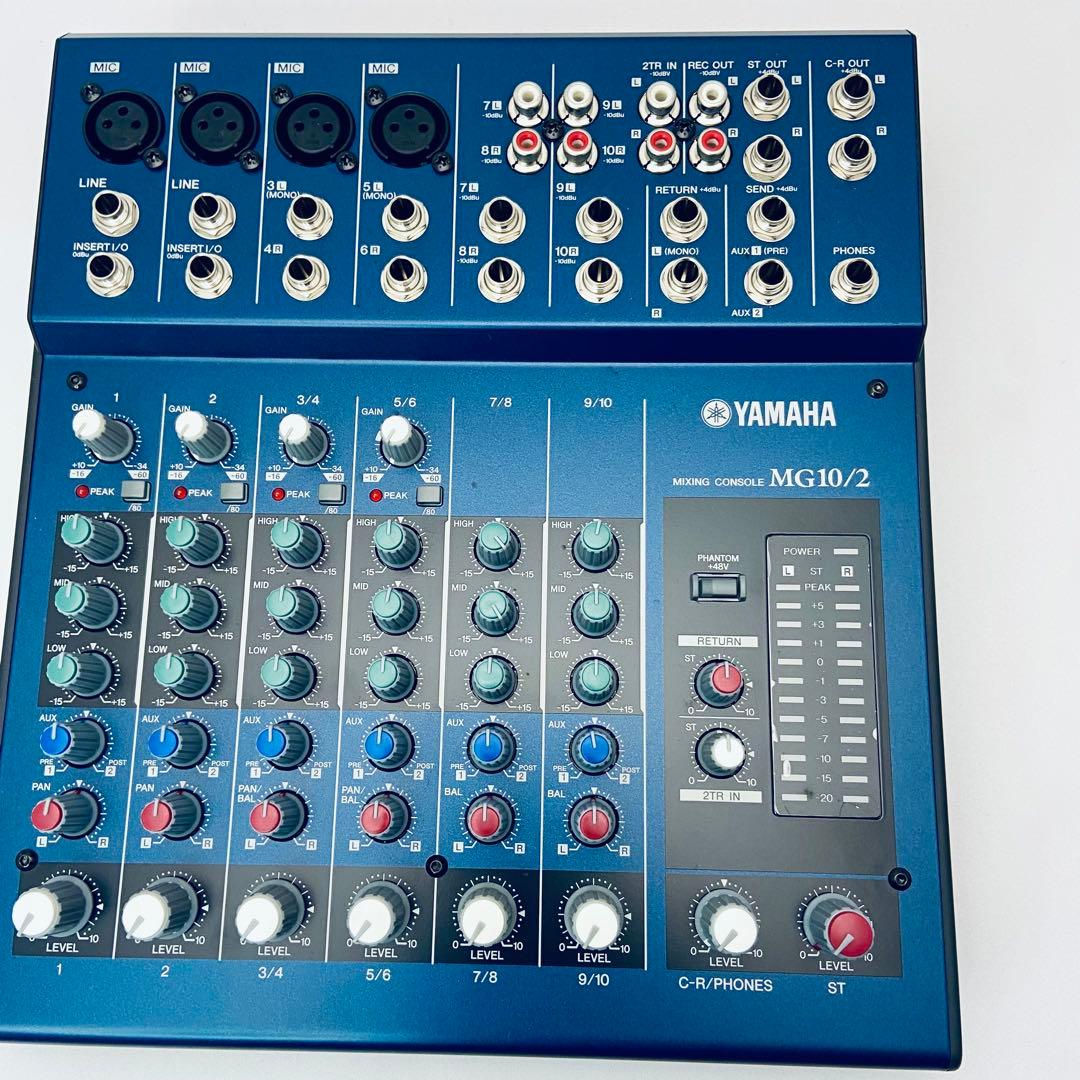 【美品・動作良好】YAMAHA MG10/2 ミキシングコンソール 電源・取説付