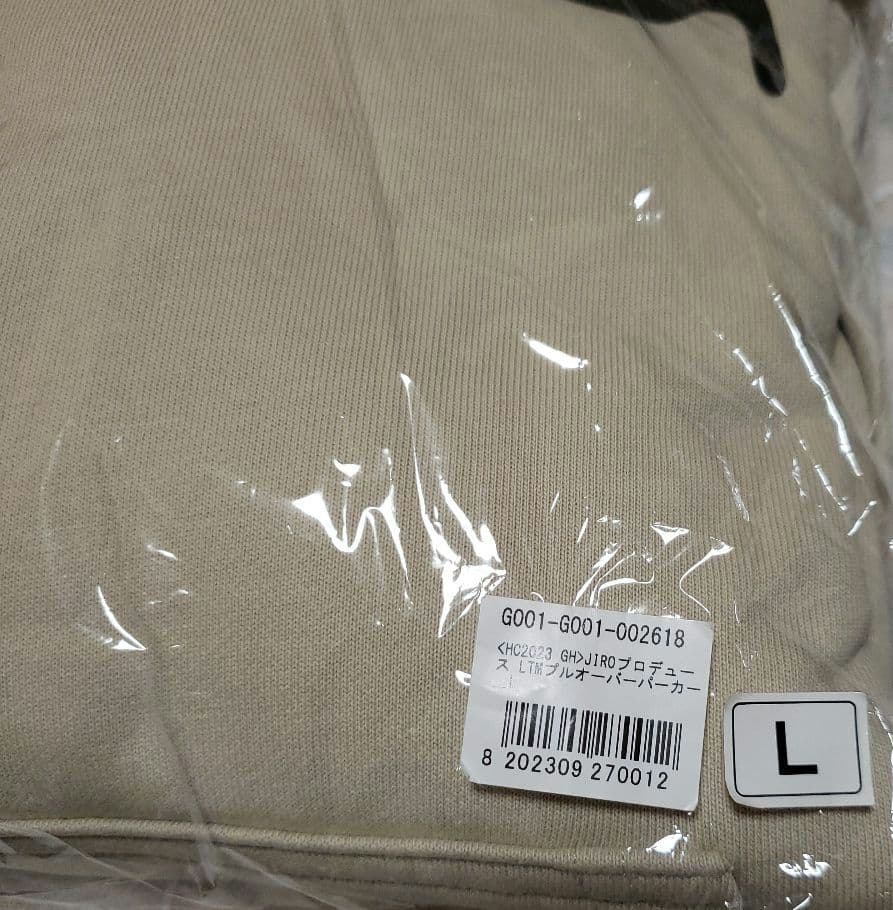 【美品】GLAY JIROプロデュース LTMフルオーバーパーカー ベージュ