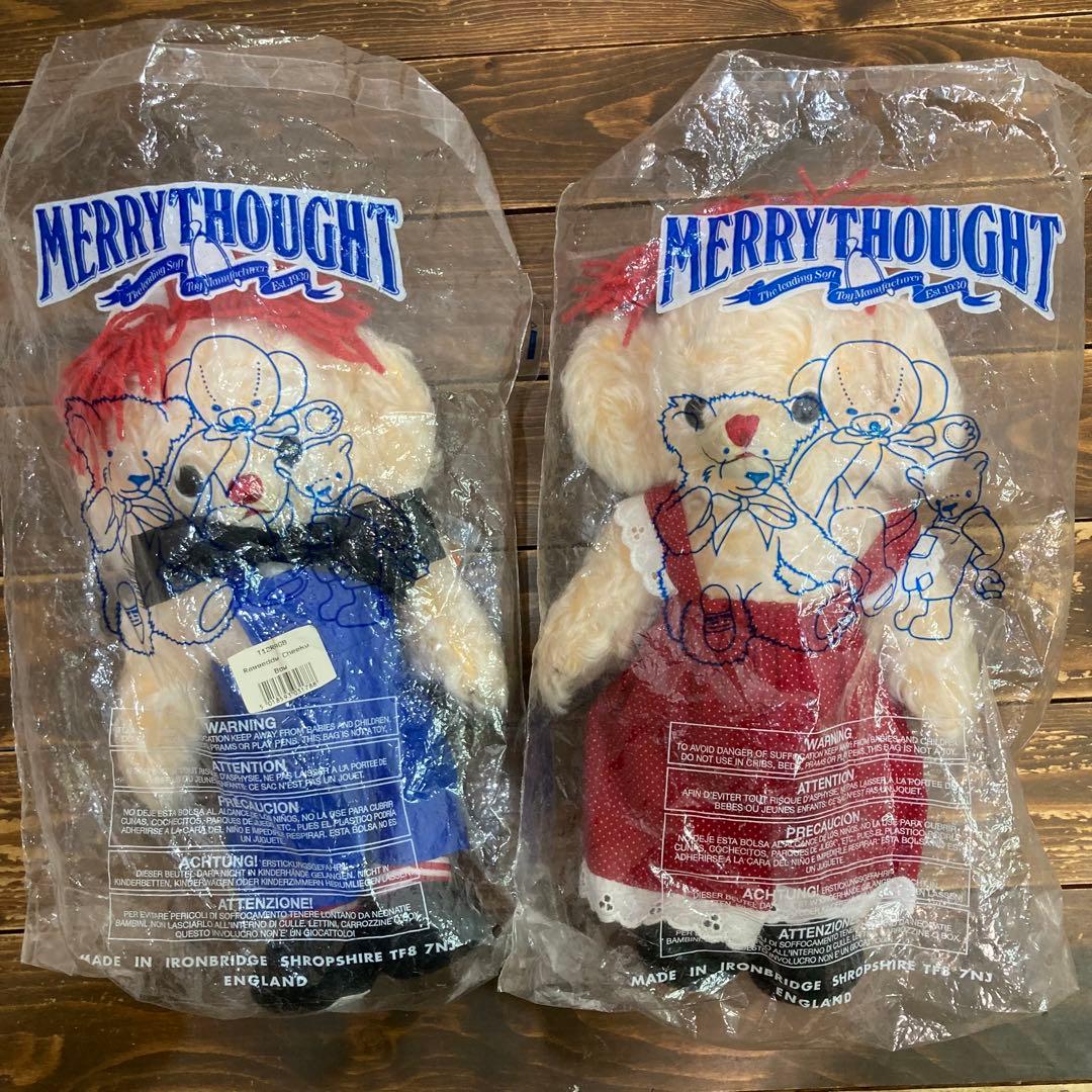 メリーソート　ラガディチーキー　ペア　2体　テディベア