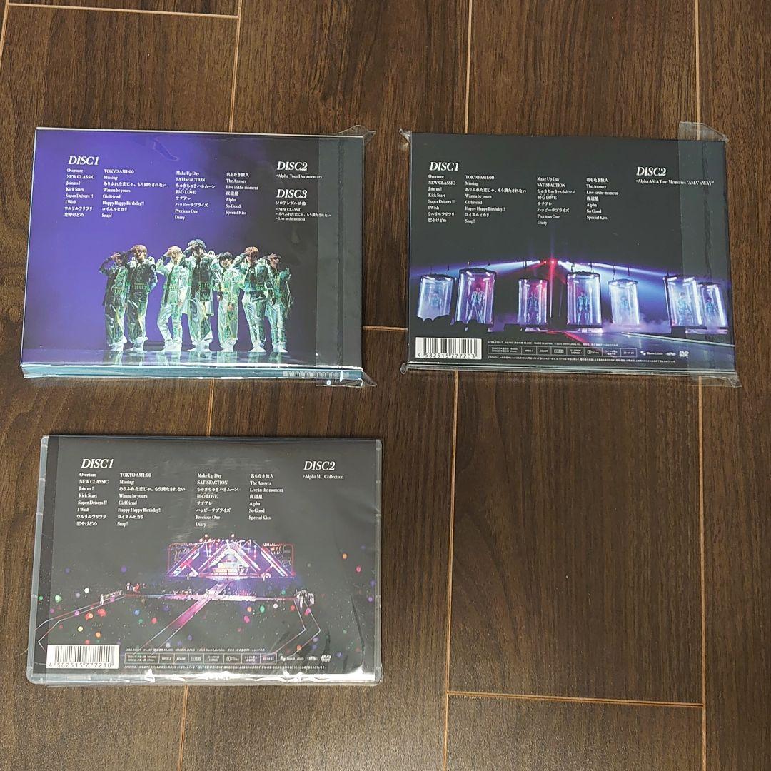 【なにわ男子】LIVE TOUR 2024 '+Alpha' DVD 3形態