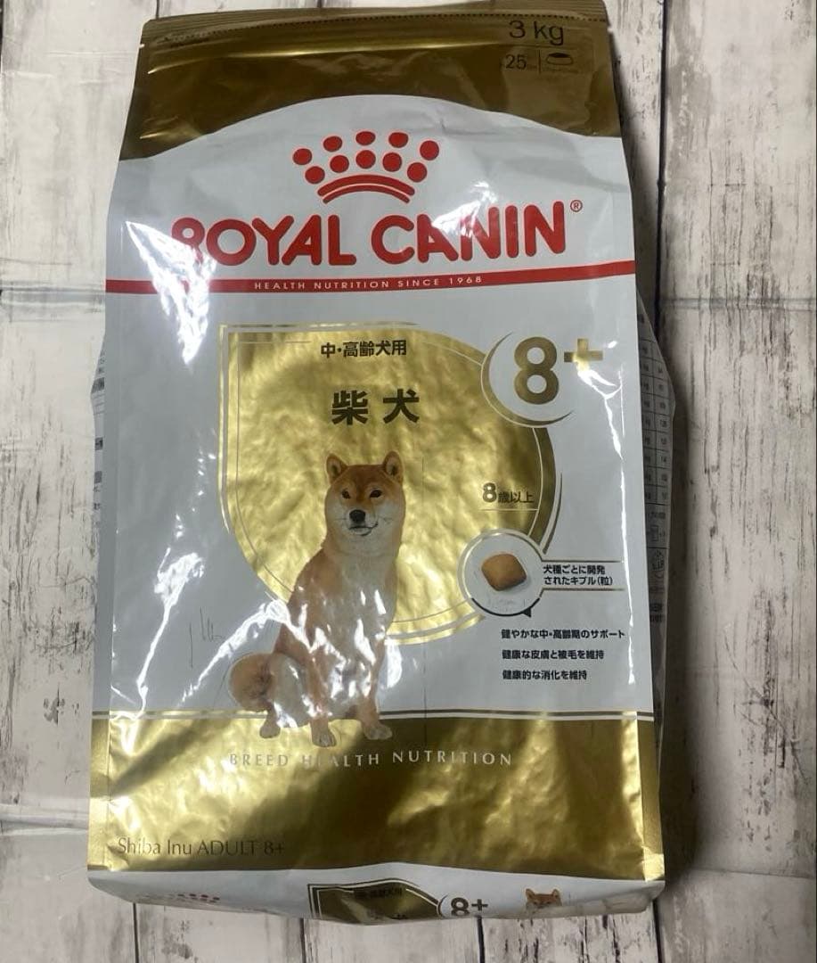  CANIN 柴犬 中・高齢犬用ドライフード 3kg×2袋セット
