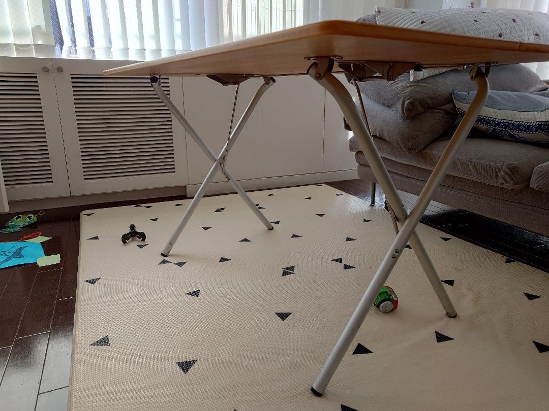 最終値下げ: Peak ワンアクションテーブルロング竹