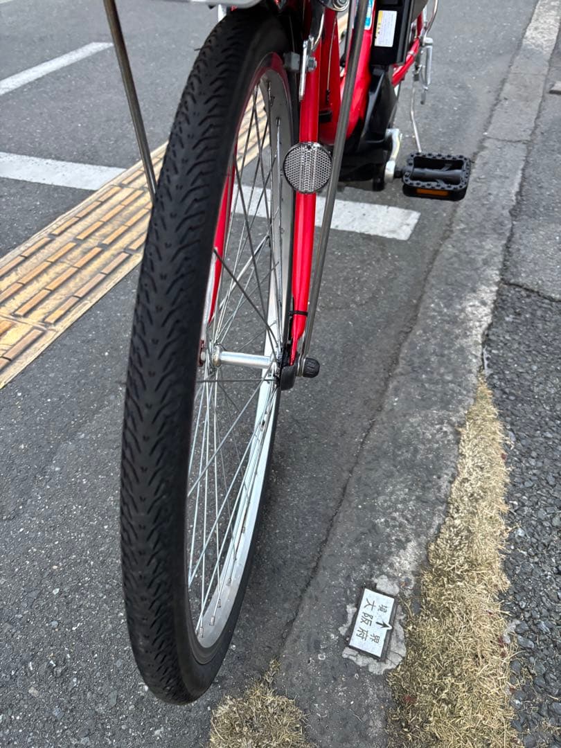 中古24インチYAMAHA電動アシスト自転車　8.7Ah 大阪　006番