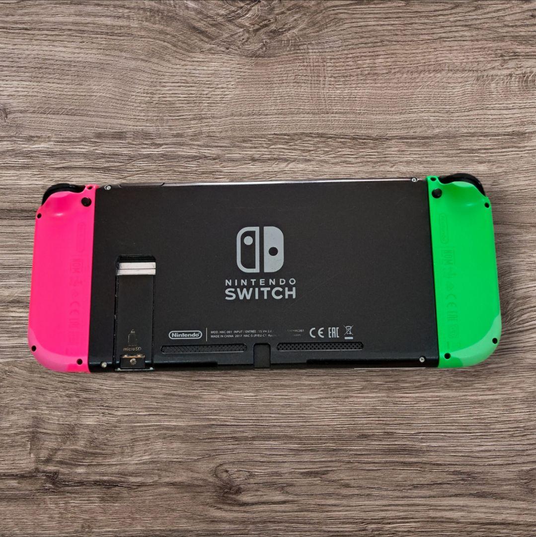 ジャンク品 Nintendo Switch ピンク・グリーン