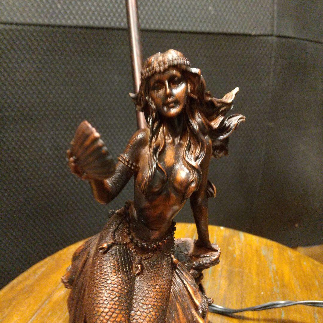 アンティーク ランプ マ―メイド テ―ブルライト