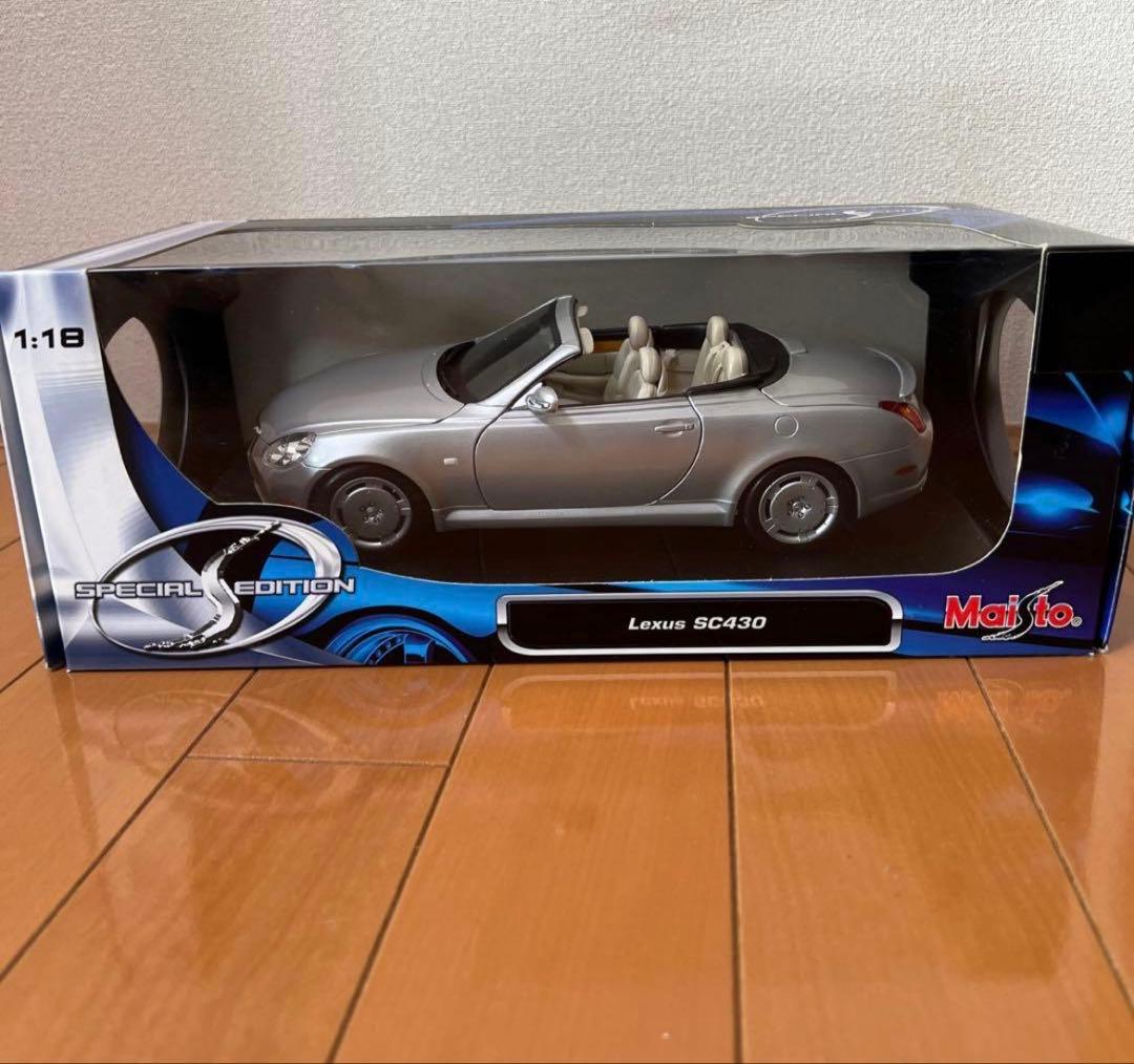 お値下げ可能　レクサス　SC430 1/18