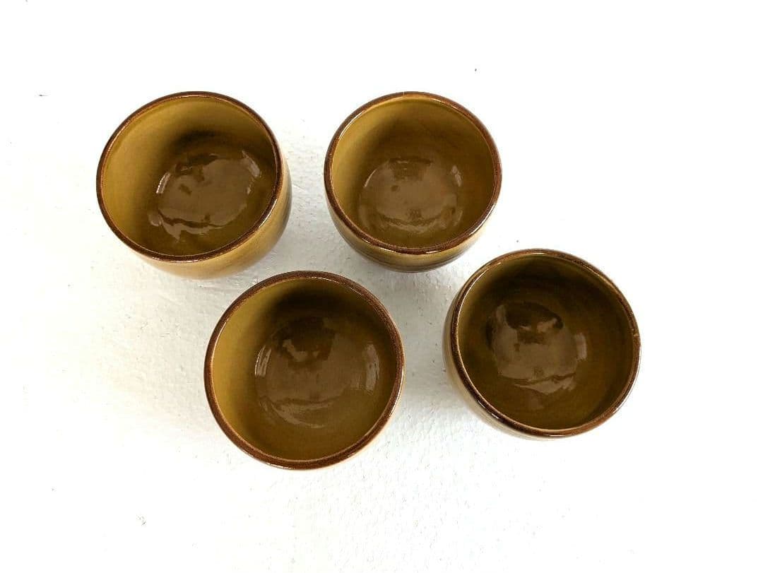 布志名焼き抹茶碗4客セット