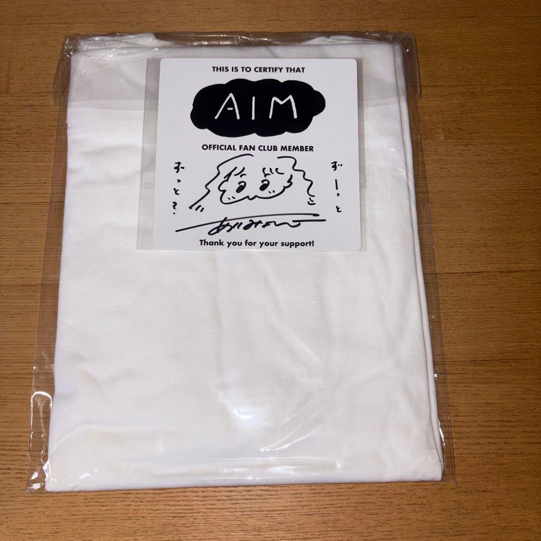 あいみょん AIM ファンクラブ限定 直筆絵入りサイン色紙 ＆ Tシャツ