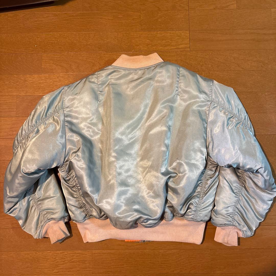90s chage&aska ma-1 jacket 希少