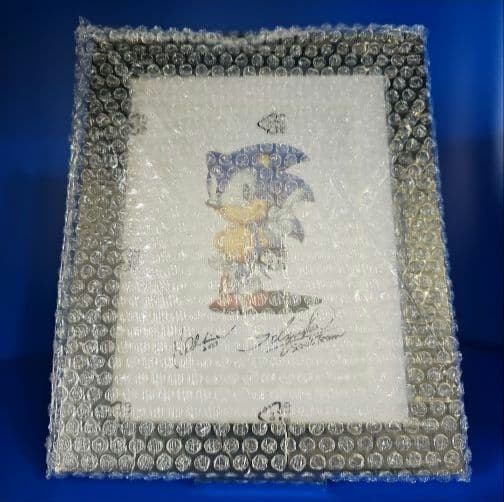 PS5 ソニック スーパースターズ & 復刻原画 製作者サイン【新品未開封】