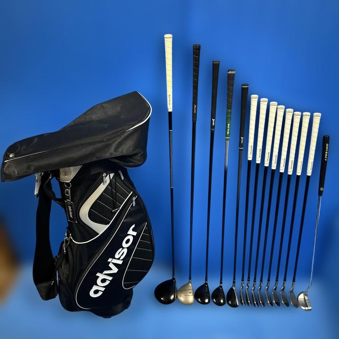 MIZUNO JPX メインadvisor 新品キャディバッグ フルセット超豪華