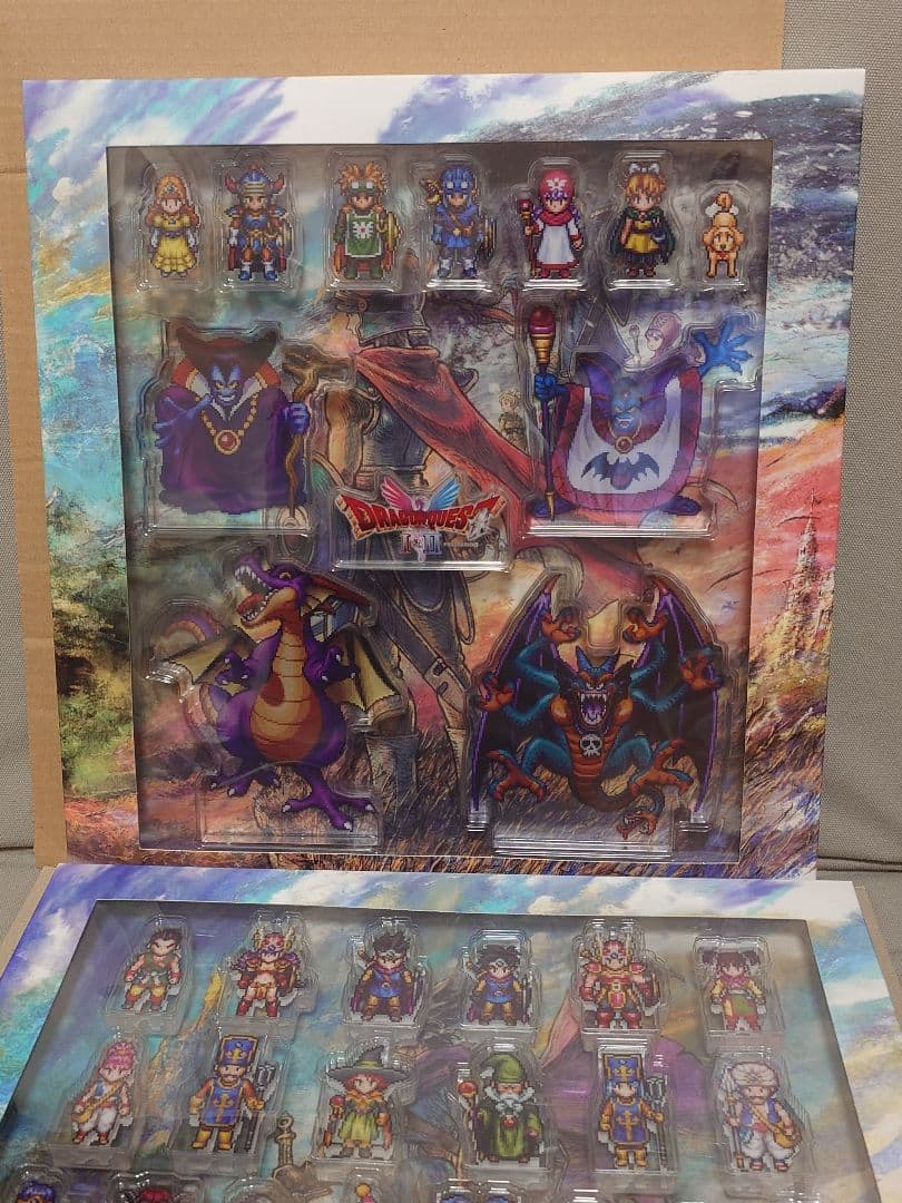 ドラゴンクエストIII / I＆II　アクリルブロック コンプリートセット