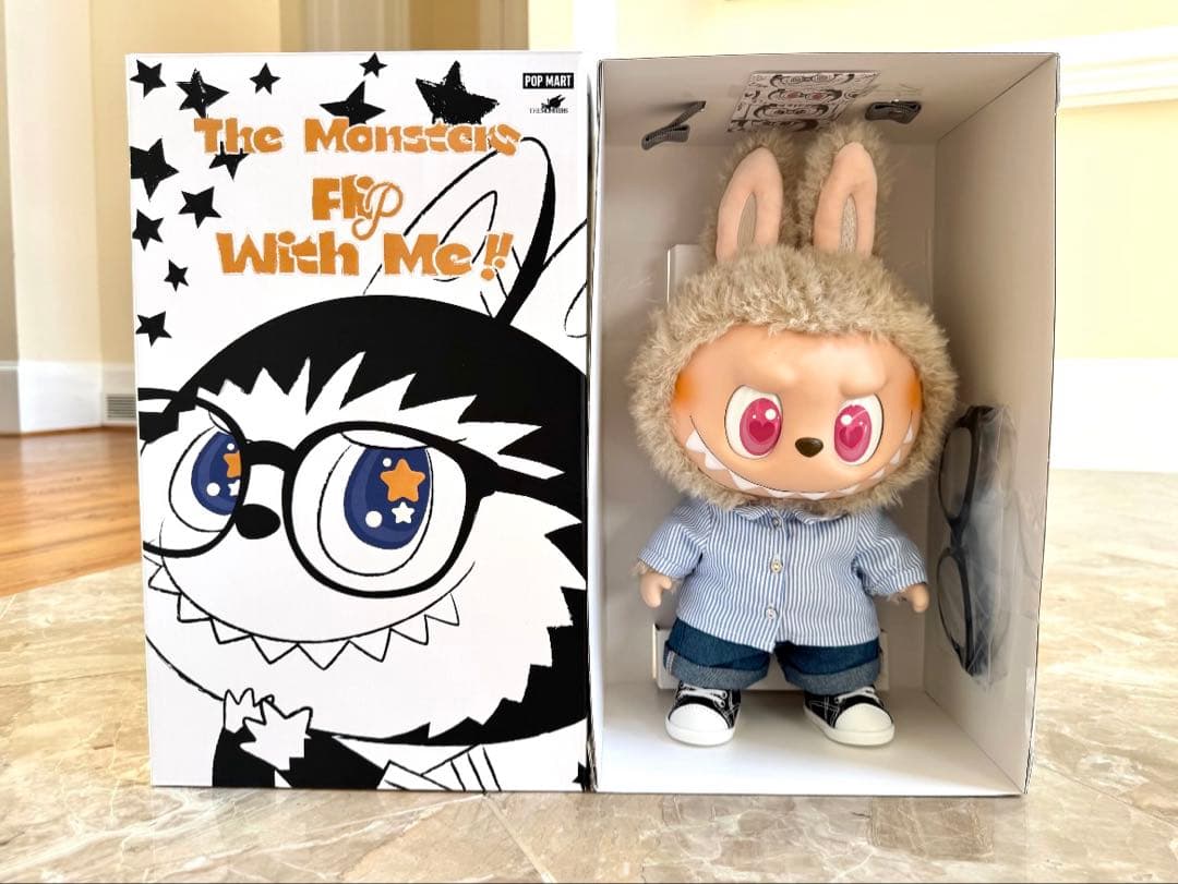 THE MONSTERS FLIP WITH ME ぬいぐるみ　POP MART