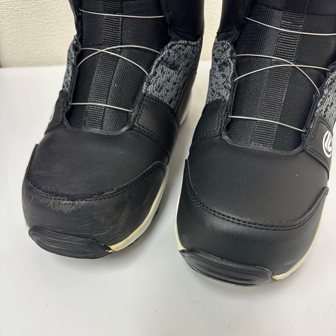 FLOW スノーボードBOAブーツ メンズ ブラック/グレー/ブルー26.0cm