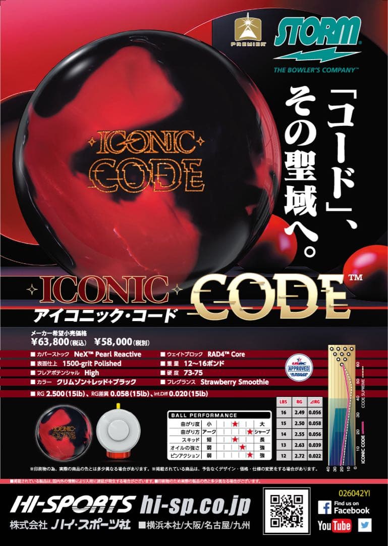 storm アイコニックコード