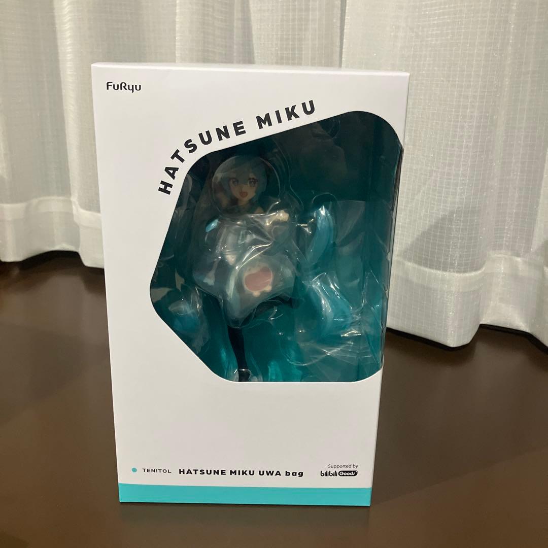 FURYU TENITOL 初音ミク UWA ふわふわ可愛い笑顔バッグ