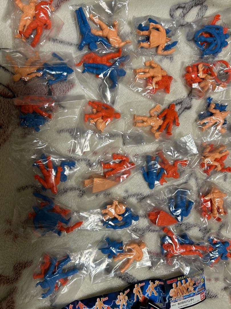 キン肉マン　キンケシ復刻版６　7人の悪魔超人&黄金のマスク編 31セット62体