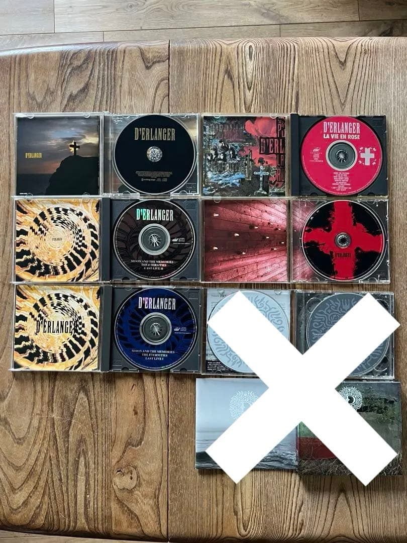 ミュージック D'ERLANGER CD DVD