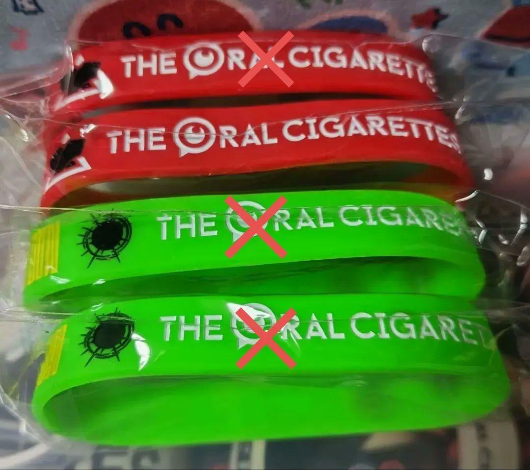 THE ORAL CIGARETTES ラバーバンド