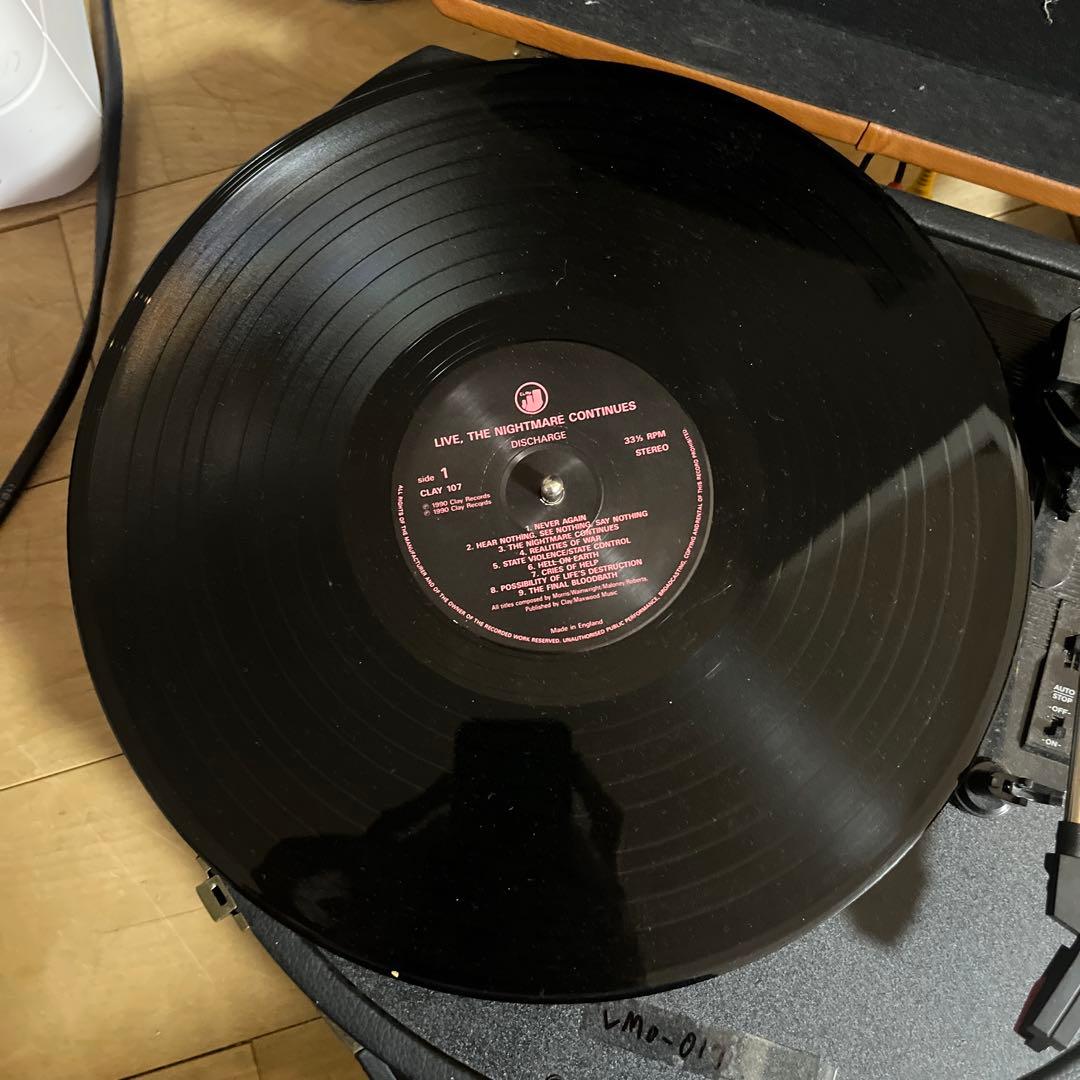 洋楽 Discharge Live - The Nightmare Continues