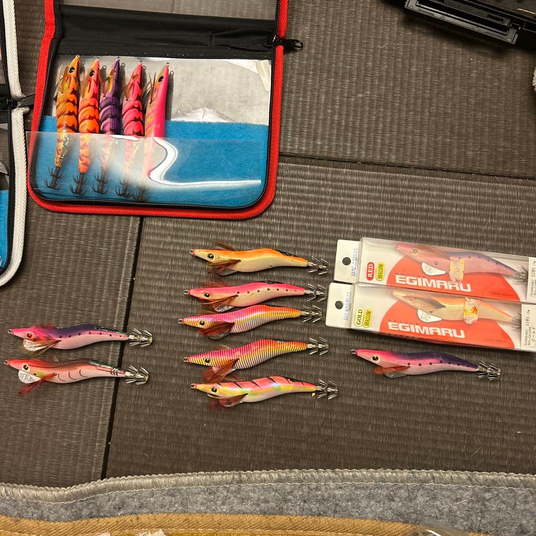 廃盤　エギ王　墨族　エギマル　アオリーQ 3.5号　24個セット