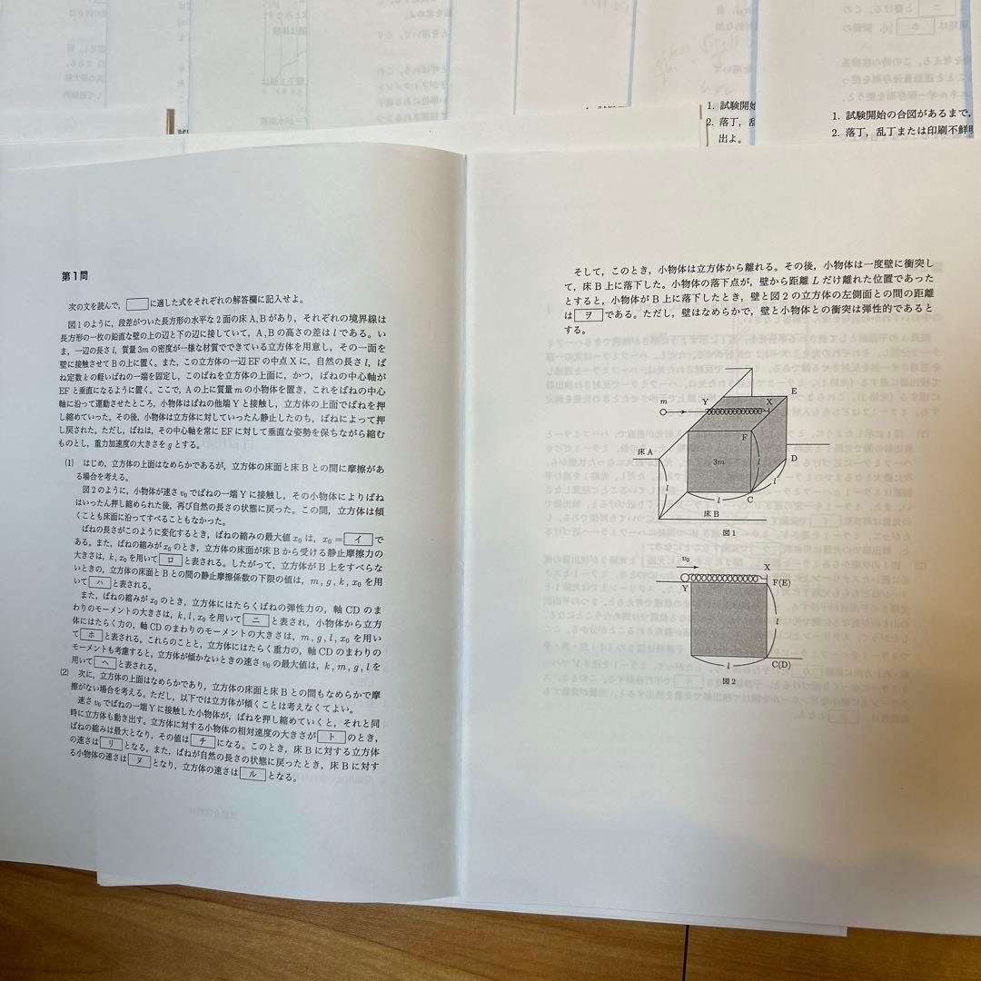 鉄緑会高3物理発展講座復習テスト&テストゼミ&統一テスト2回分&確認テスト