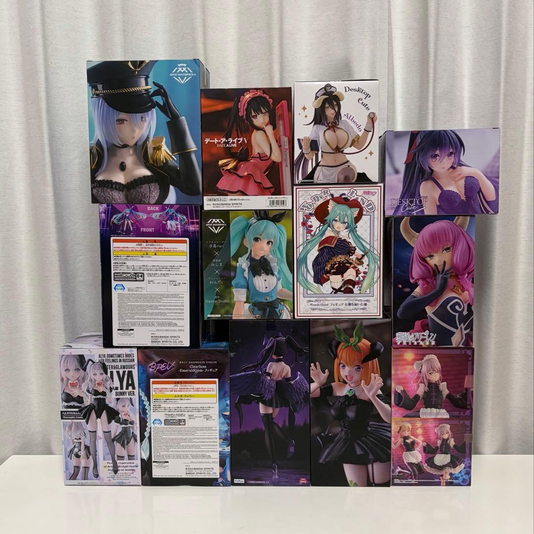 美少女 フィギュア 13体 まとめ売り 初音ミク 喜多川海夢 アルベド