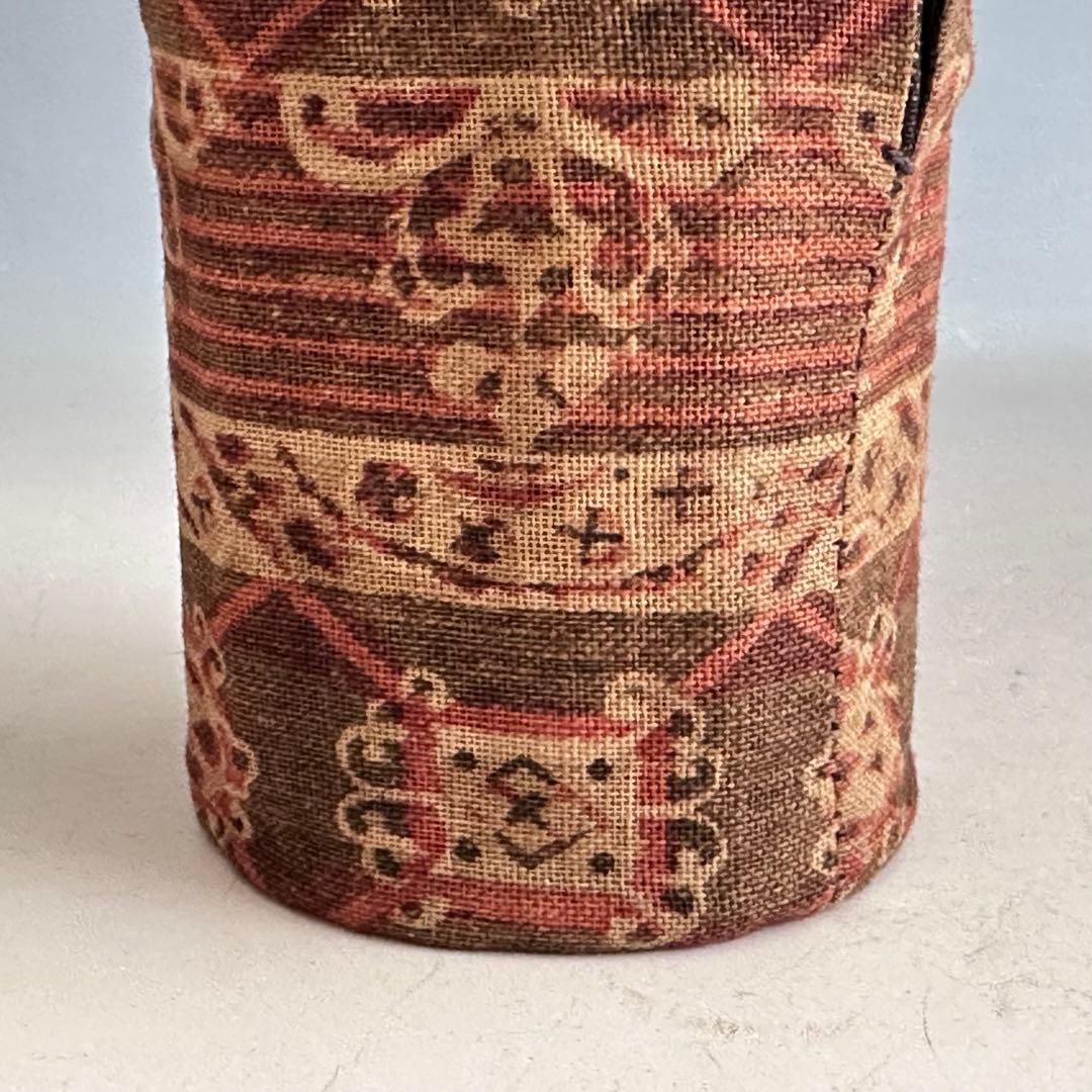 煎茶道具　唐物　点同　古錫　輪花形　茶心壷　茶入　仕服　古作　骨董　古玩