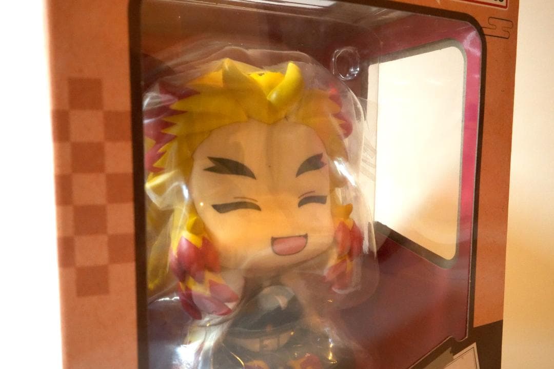 【新品未開封】るかっぷ　鬼滅の刃　煉獄杏寿郎　にっこりver. フィギュア