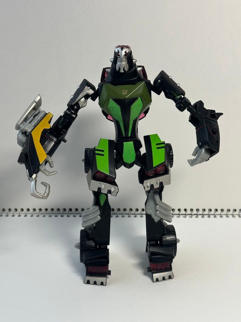 ミニカー transformers animated hasbro set