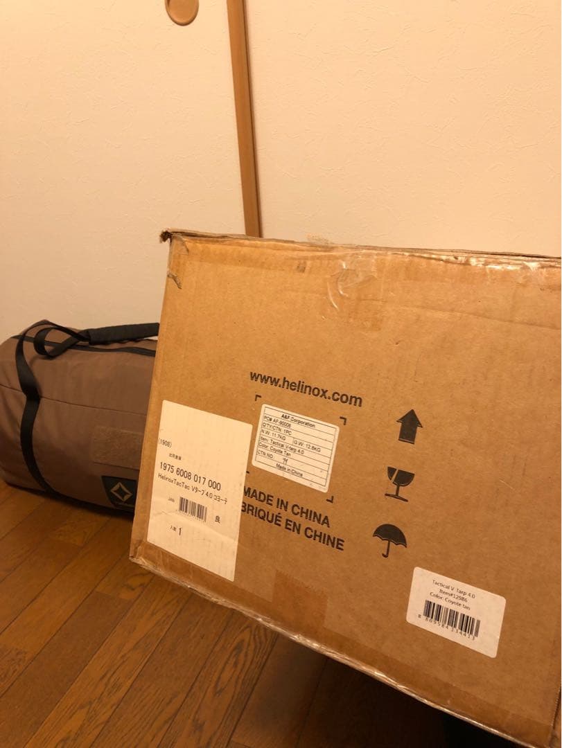 テント・タープ Helinox Tac. V-Tarp 4.0