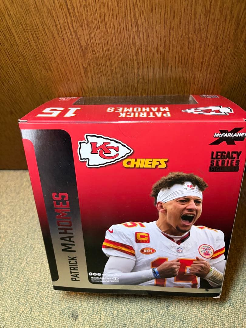 マクファーレン NFL 7インチ パトリック・マホームズ 白/KC・チーフス