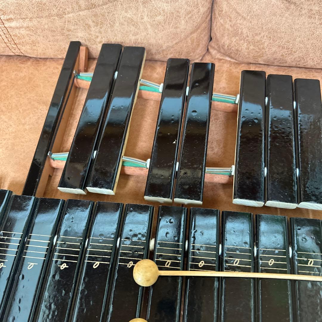 YAMAHA 卓上木琴 No.185 30音 ヤマハ シロフォン　モッキン