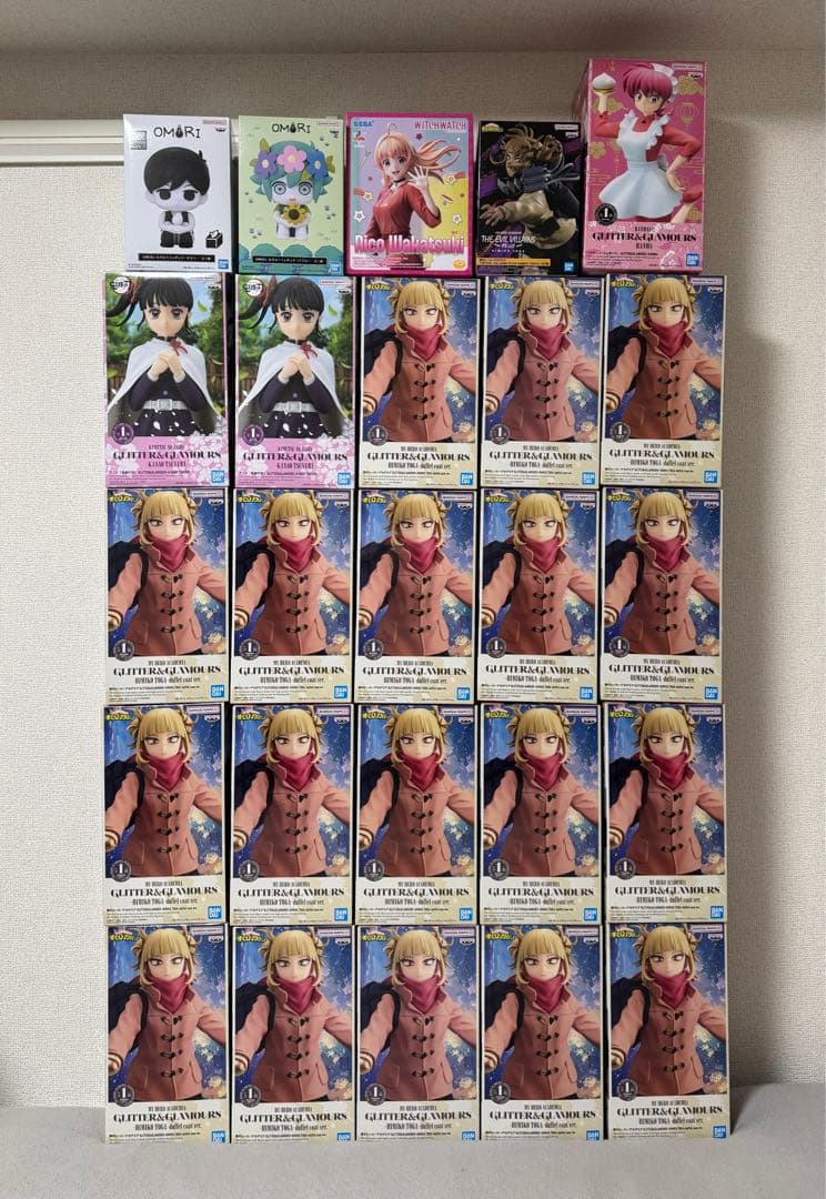 美少女プライズフィギュアまとめ売り トガヒミコ 栗花落カナヲ らんま